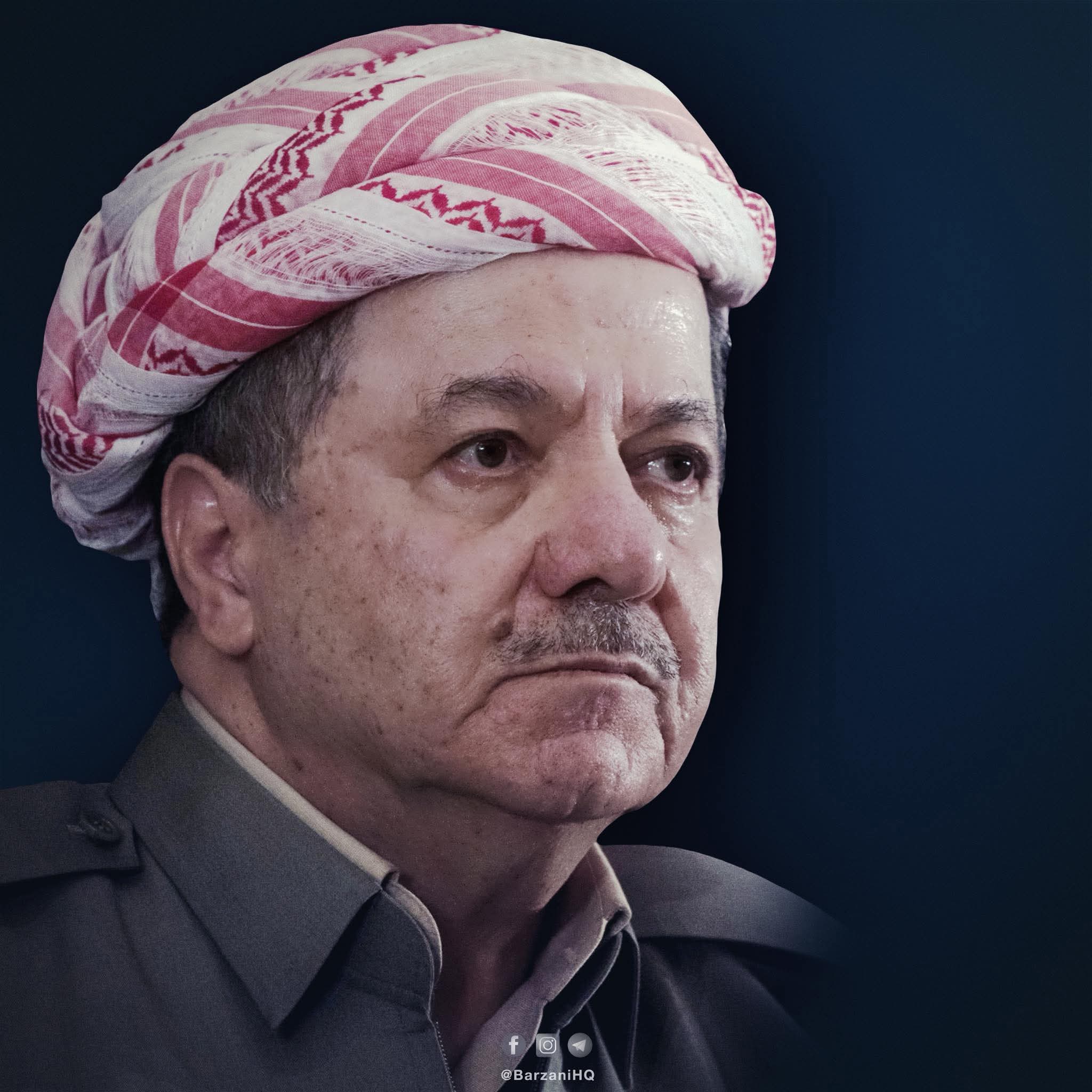 پەیامی هاوخەمیی سەرۆک بارزانی بۆ کۆچی دوایی مامۆستا ئەحمەد دەشتی