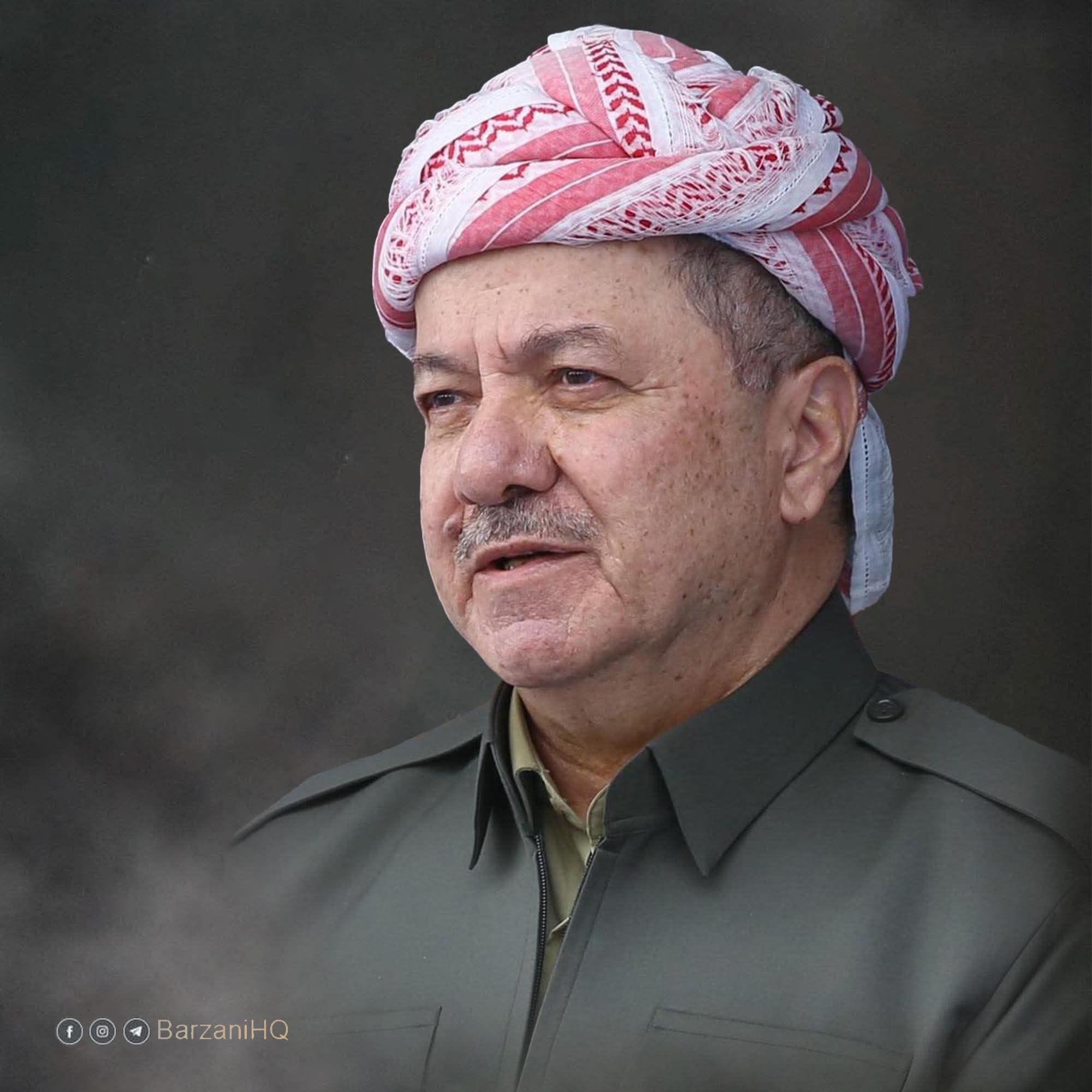 پەیامێک لە سەرۆک بارزانییەوە